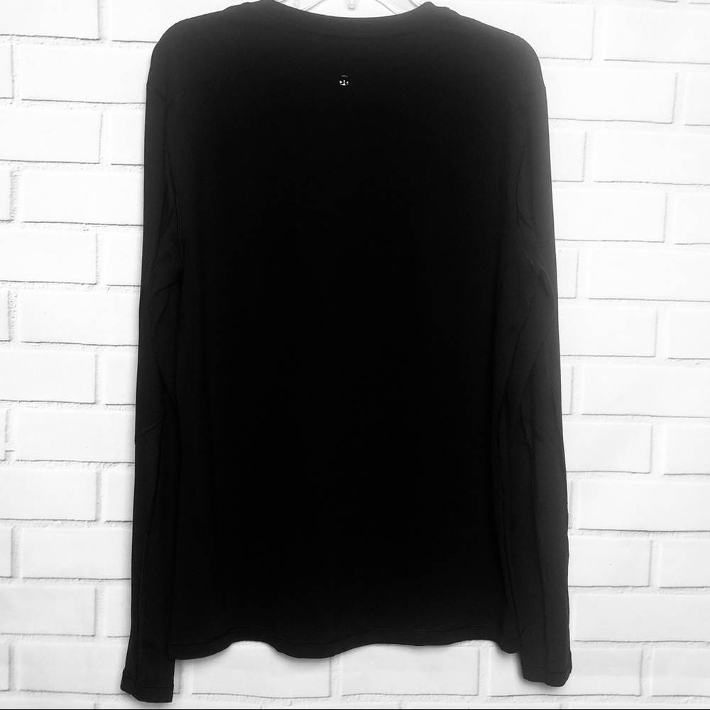LULULEMON MENS LONG SLEEVE SHIRT || Black
